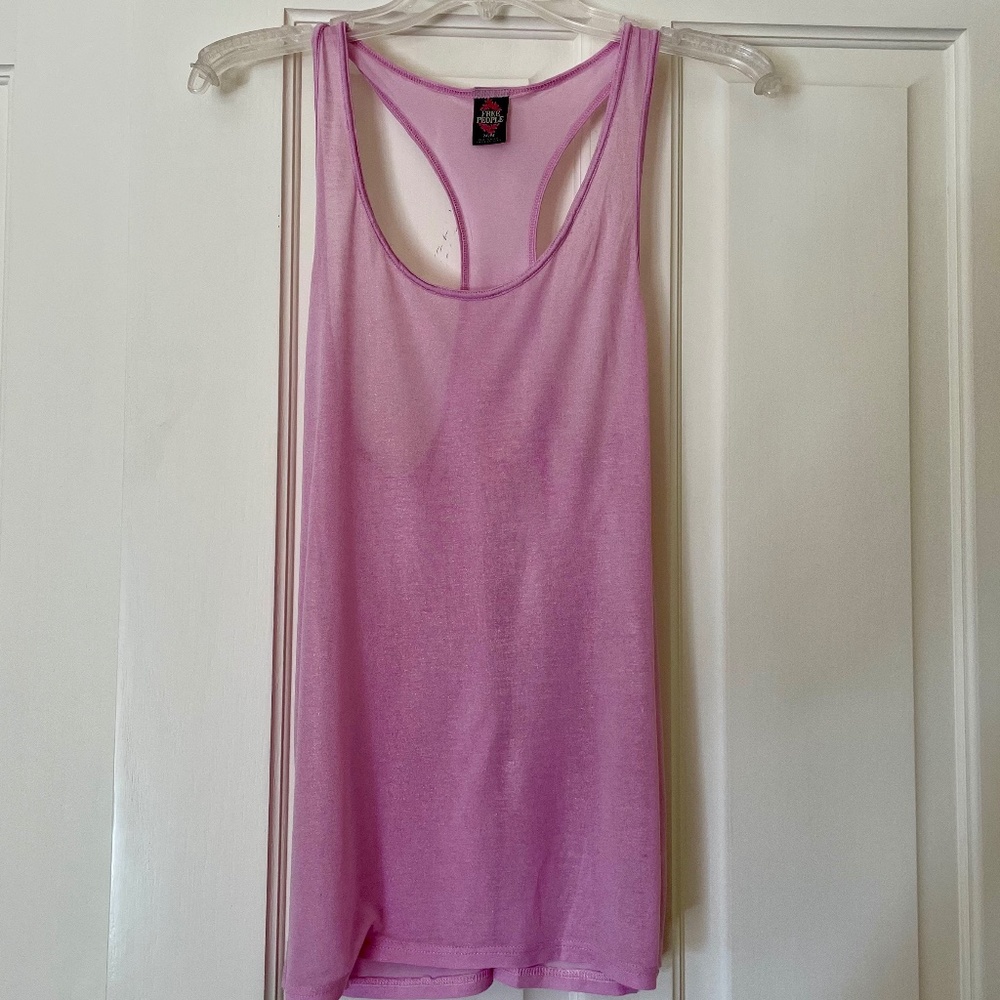 Free People Pink Tank